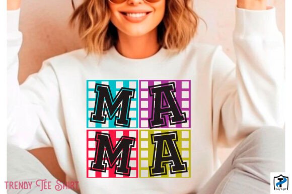 Download Checkered Mama PNG, Retro Mama SVG - Premium Resources