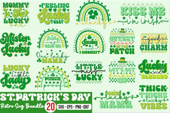Download St.Patrick's Day Retro Svg Bundle - Premium Resources